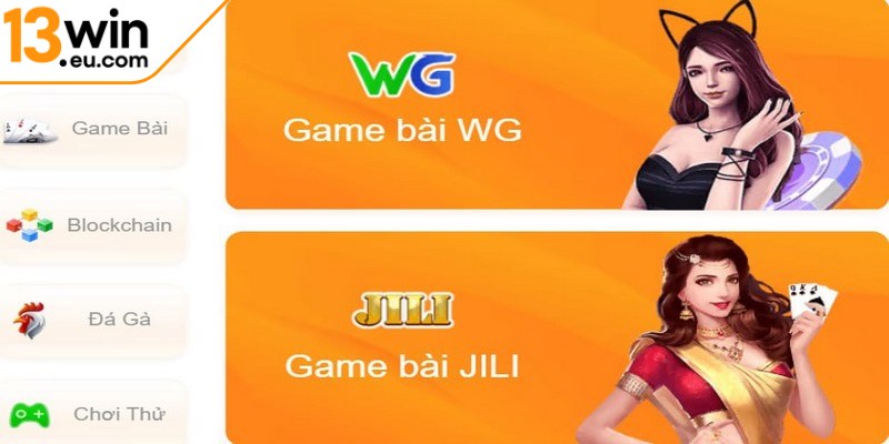 Trải nghiệm các game bài tại 13WIN eu với nhiều ưu điểm nổi bật