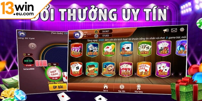 Game bài đổi thưởng 13WIN hiện đại là một sân chơi chất lượng
