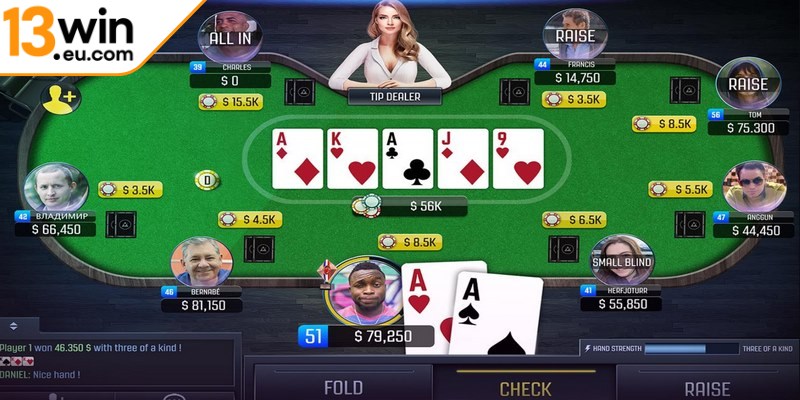 Kho tàng game bài đổi thưởng chuẩn Châu Âu tại 13win eu
