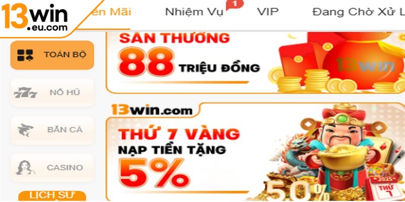 Các lưu ý để đổi thưởng nhanh chóng với 13win eu